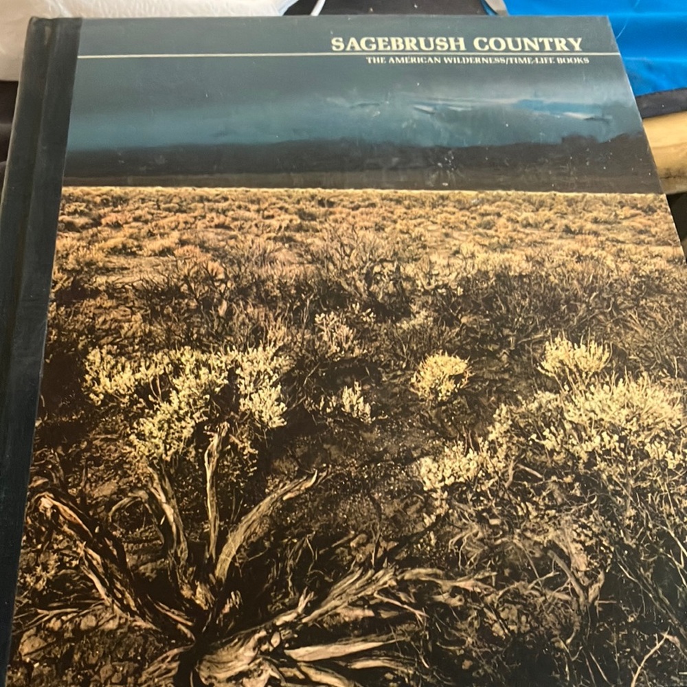 Sagebrush Country hardcover Book